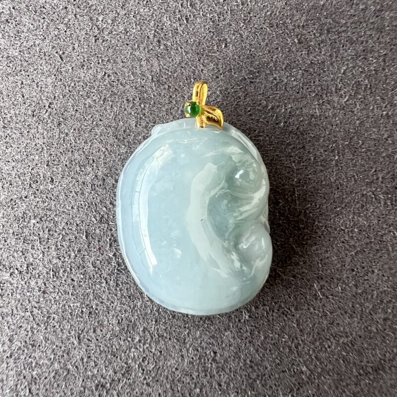 Royal Purple Ru Yi Pendant 20mm, PRS648