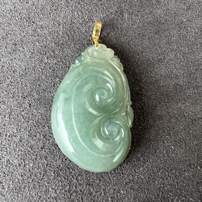 Sky Blue Ru Yi Pendant 31.1mm, PSM664