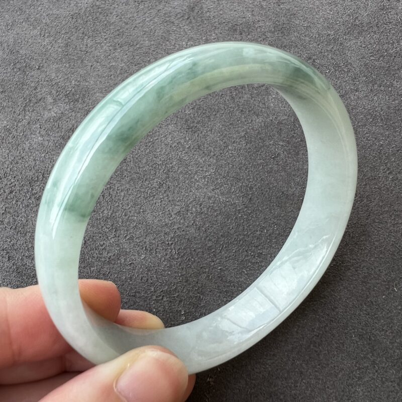 58mm Green Piao Hua Round (Zheng Quan) Bangle 58mm, BGL827