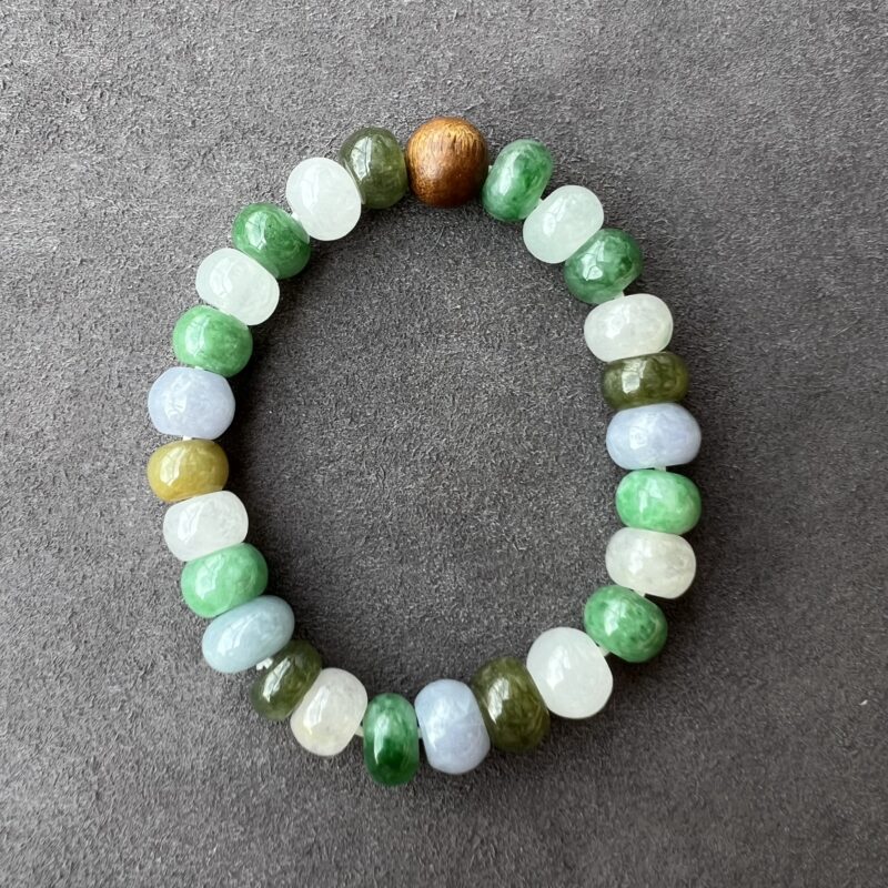 Multi-color Beads Bracelet - Beads10mm, BML829