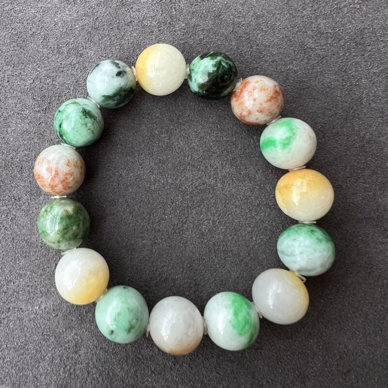 Multi-color Beads Bracelet - Beads13mm, BML833