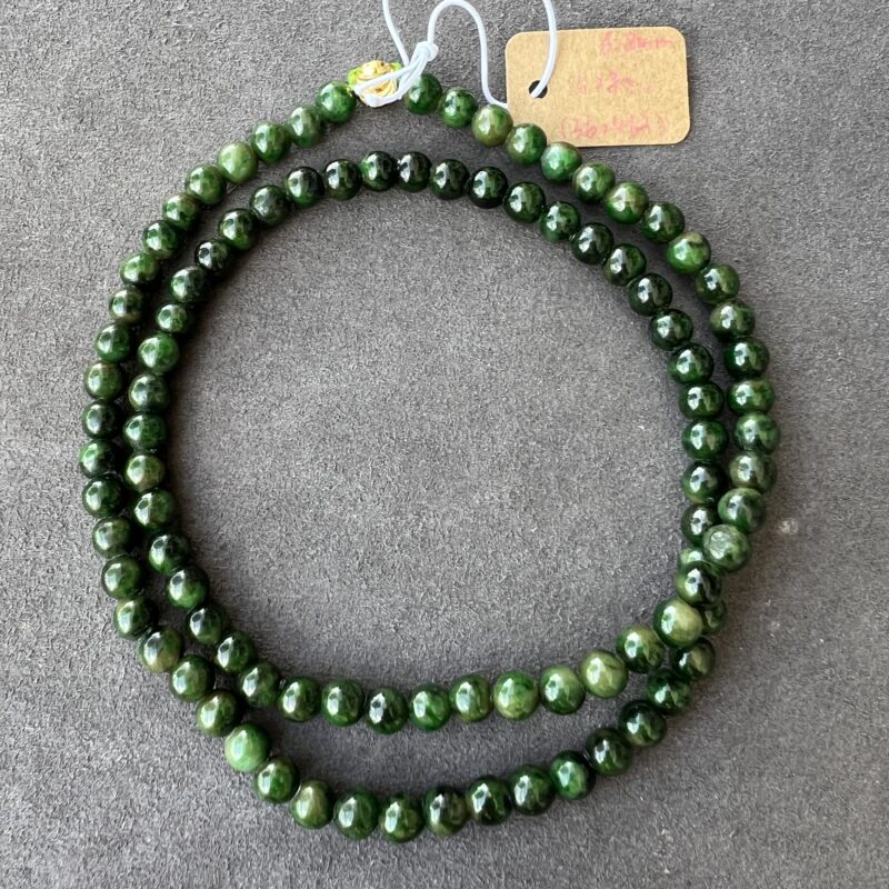 Green Beads Necklace - Beads6.8mm, NGL861