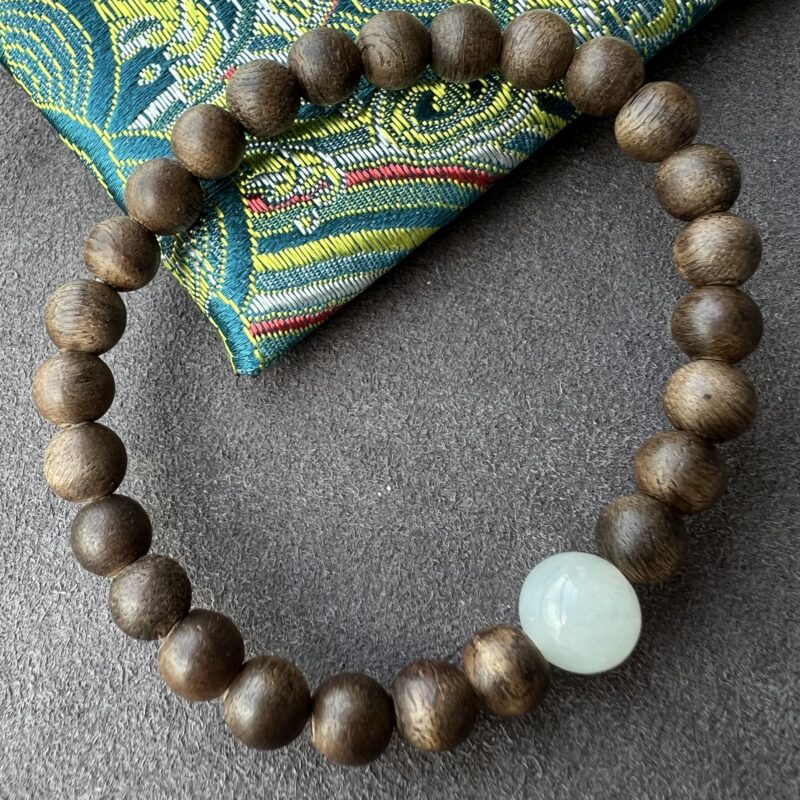 Icy White Beads Bracelet - Beads10mm, BIM874