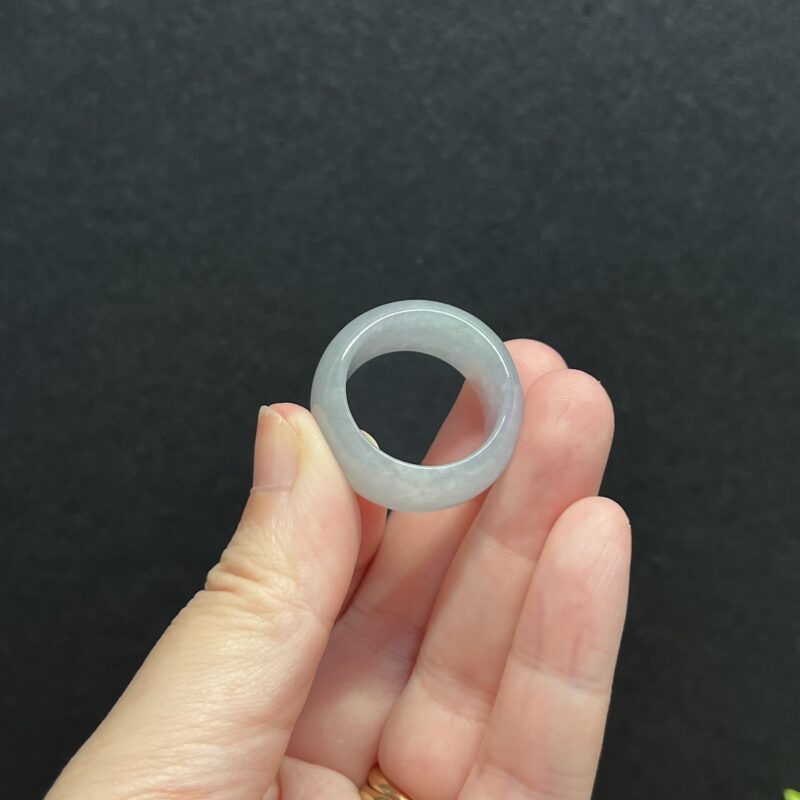 21.1mm Sky Blue Round Ring - Full Jadeite Ring21.1mm, RSL1046